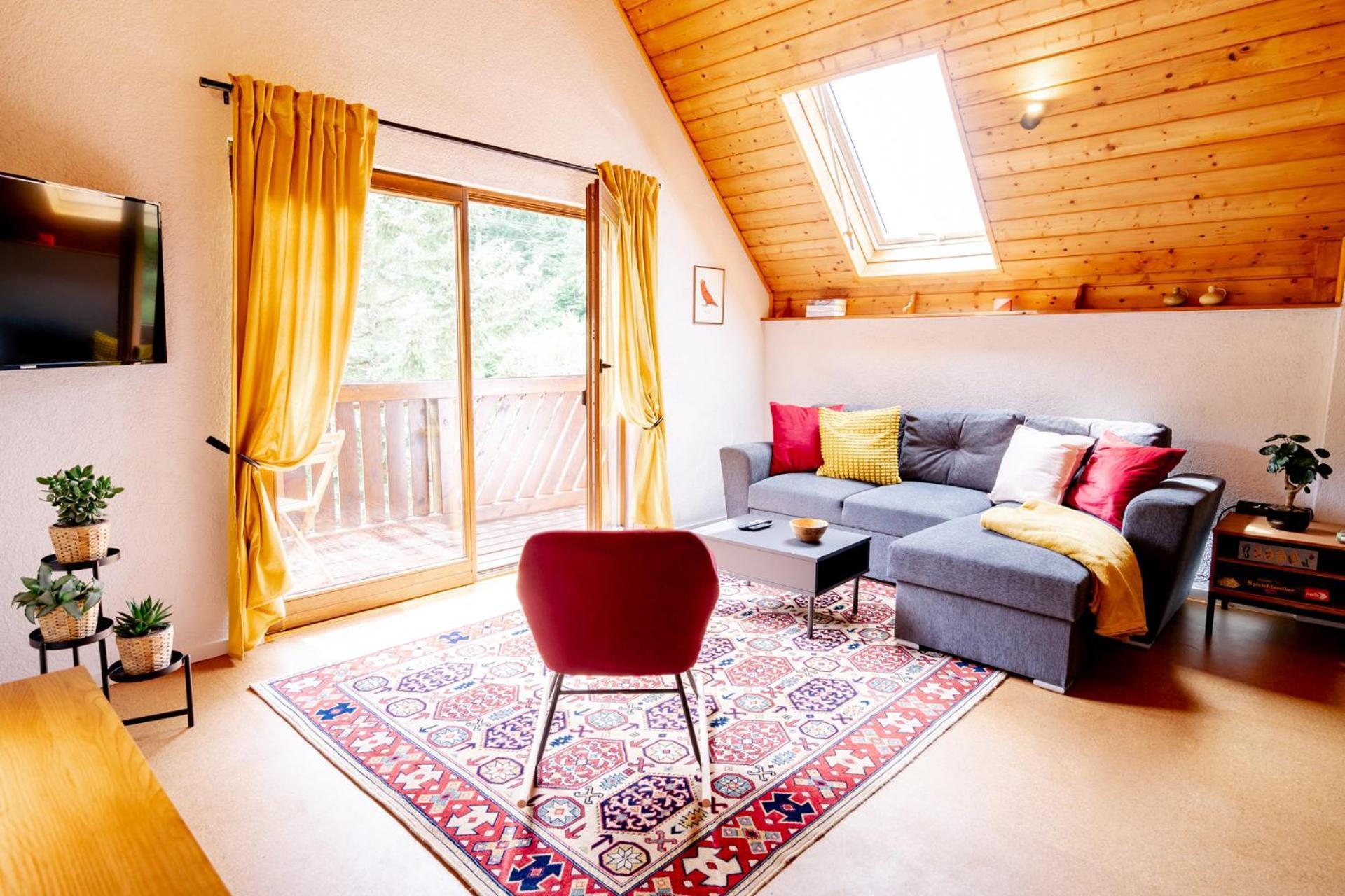 Birds-Nest Ferienwohnung Balkon Kaminofen Darstein Zewnętrze zdjęcie