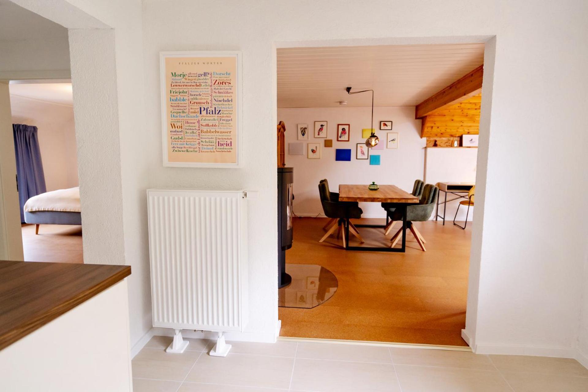Birds-Nest Ferienwohnung Balkon Kaminofen Darstein Zewnętrze zdjęcie
