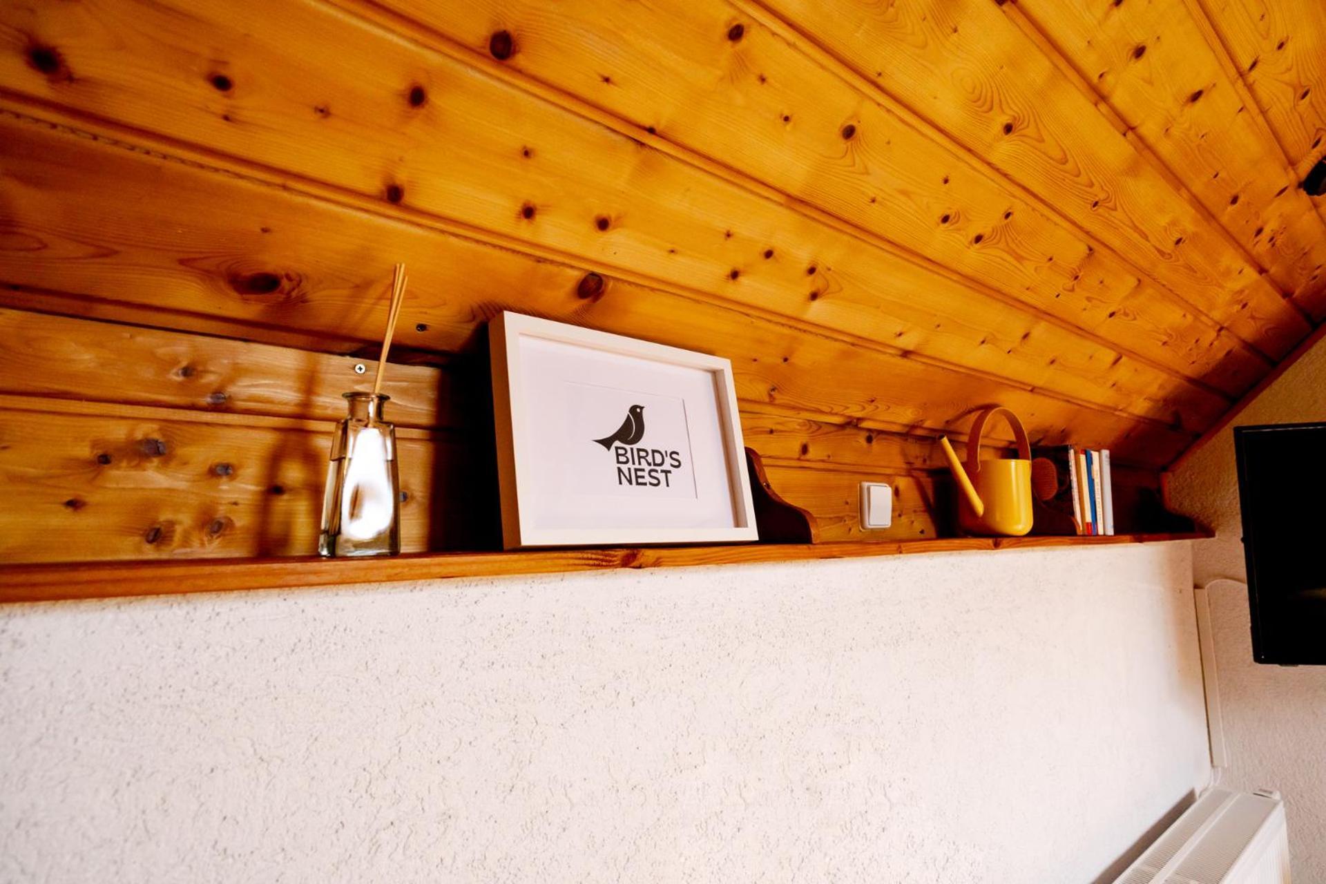 Birds-Nest Ferienwohnung Balkon Kaminofen Darstein Zewnętrze zdjęcie
