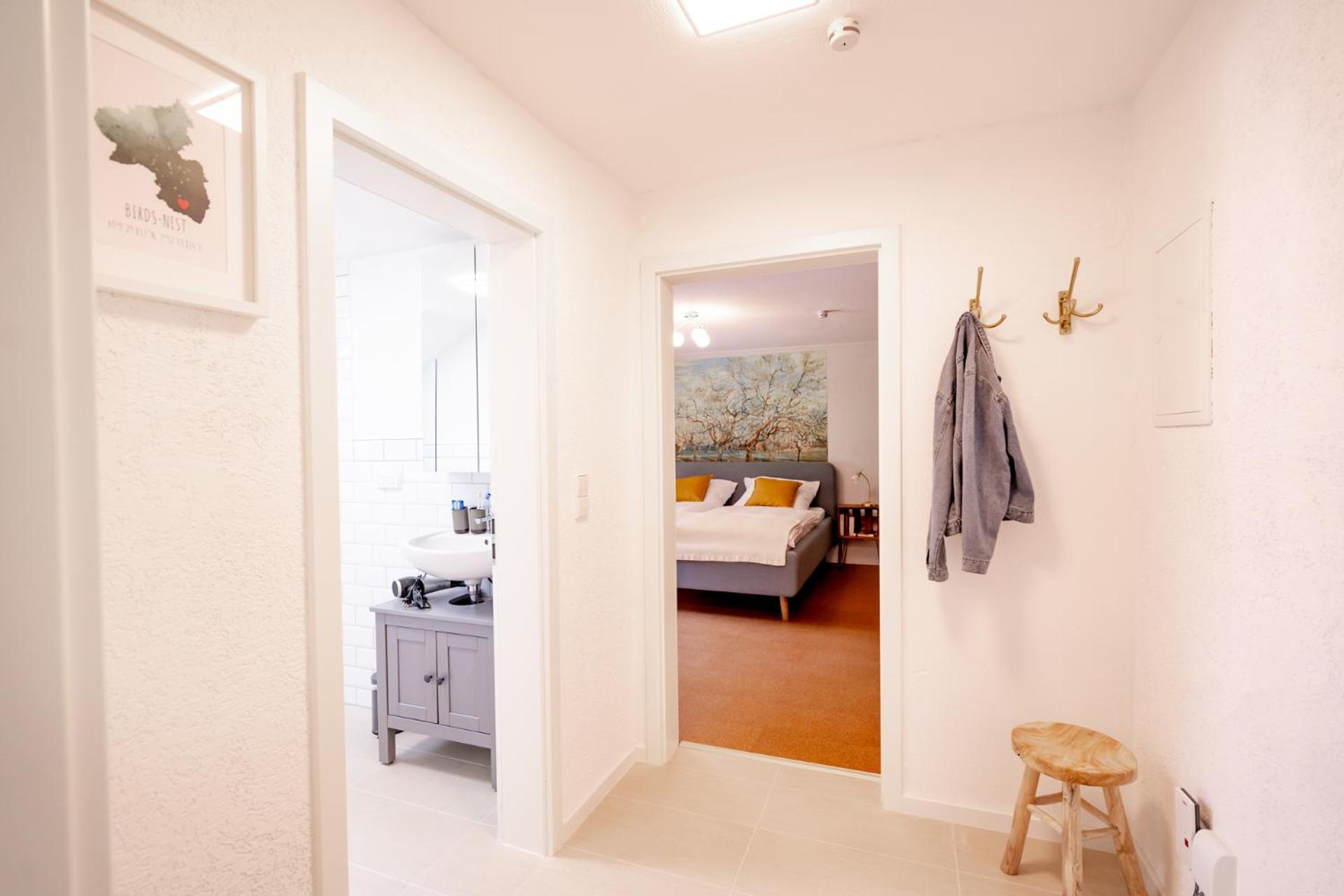 Birds-Nest Ferienwohnung Balkon Kaminofen Darstein Zewnętrze zdjęcie